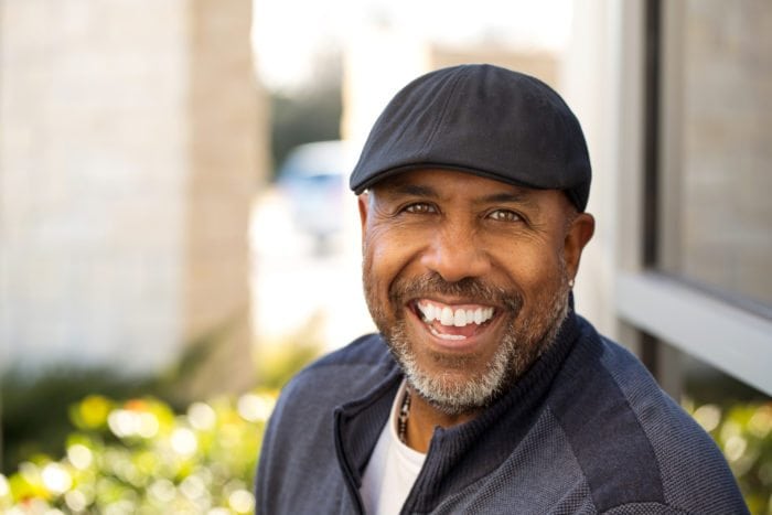 African American Man Smiling